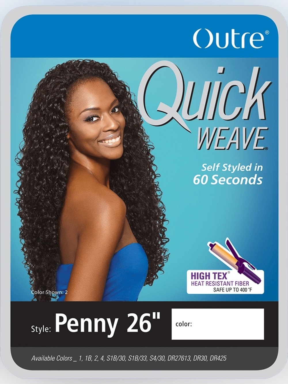 Outre Penny Half Wig - Color 2, brand new